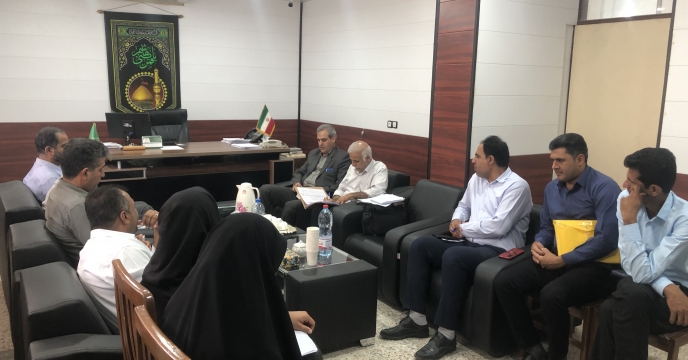 جلسه مدیریت شرکت خدمات حمایتی کشاورزی استان هرمزگان با کارگزاران فعال شهرستان رودان